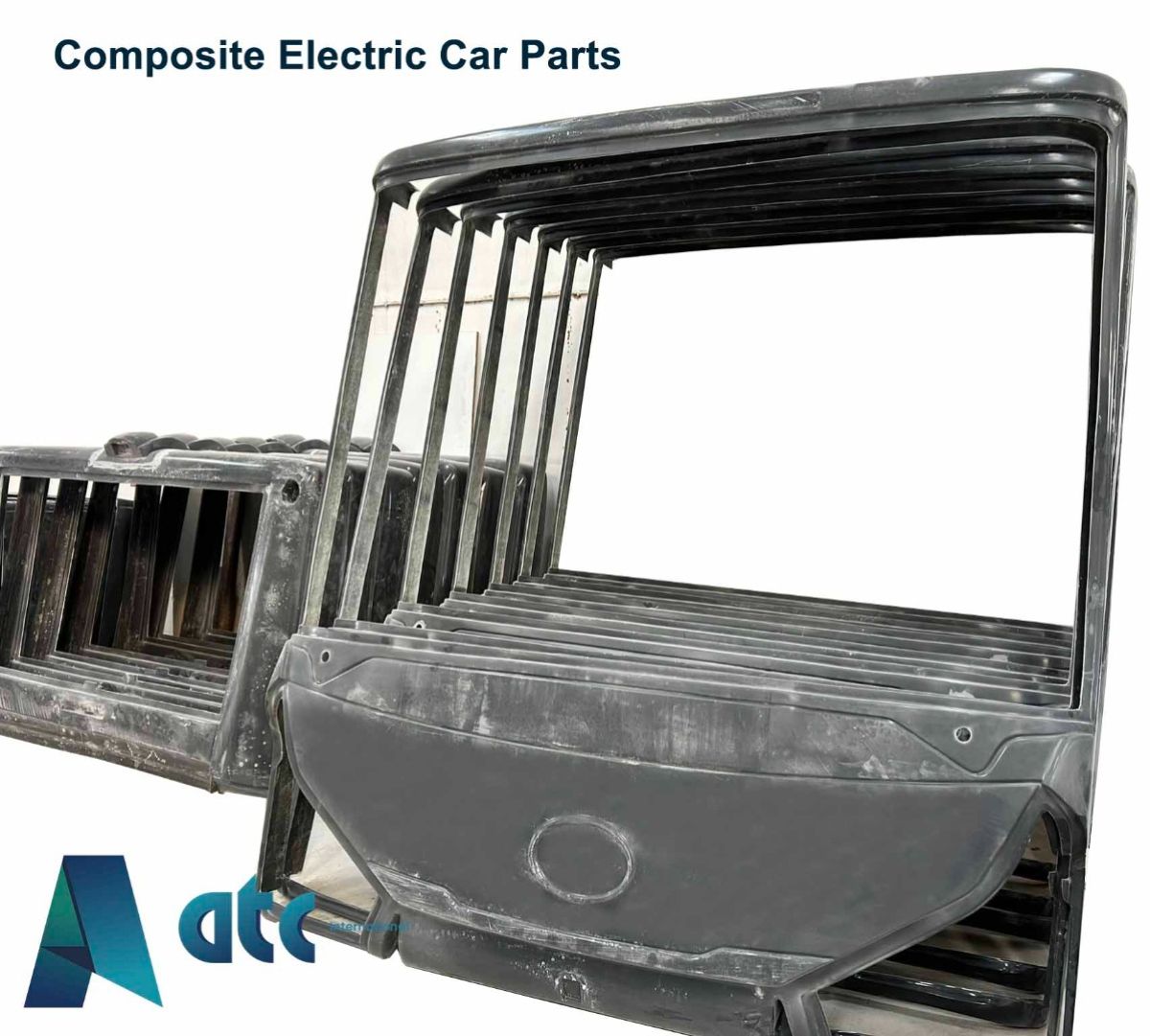 composite-fiberglass electric car body